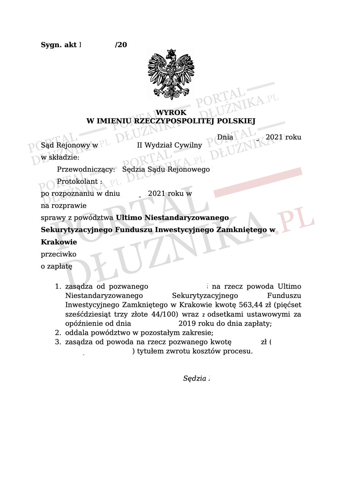 Oskarżenia o wyłudzenie pożyczki