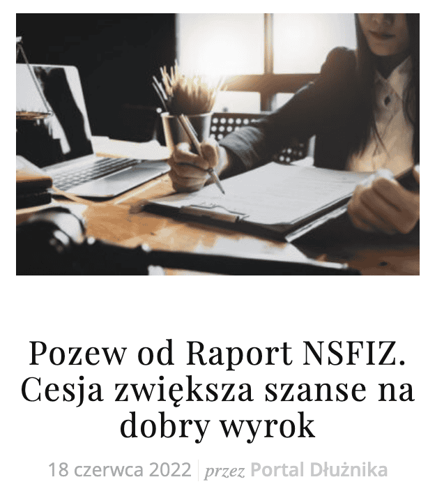 Dokładny Sprzeciw Od Nakazu Zapłaty Kancelaria Oddłużeniowa 0673