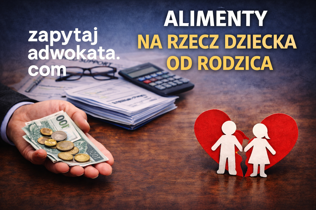 Alimenty na dziecko od rodzica