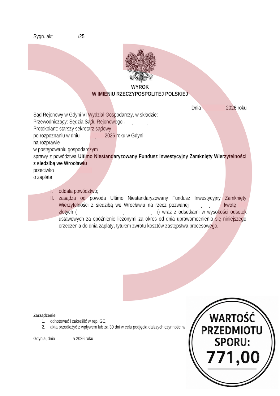 Pomoc zadłużonym Białystok i skuteczne oddłużanie oraz oddalenie powództwa Ultimo w sądzie
