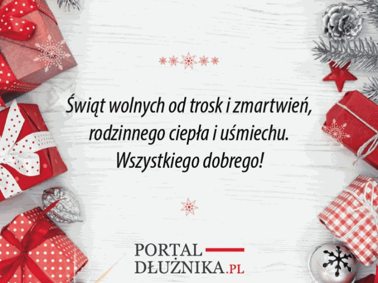 Wesołych Świąt od Portalu-Dłużnika