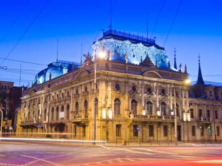 Poznanski's Palace in Lodz, Poland