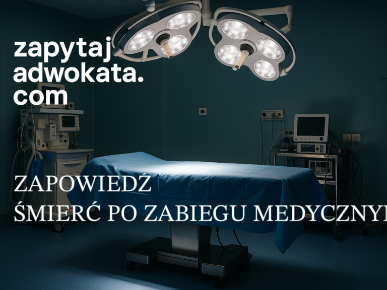 Odpowiedzialność za błąd medyczny