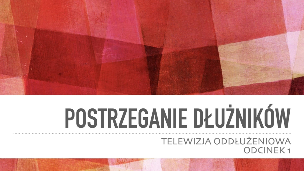 Telewizja Oddłużeniowa: Postrzeganie Dłużnika